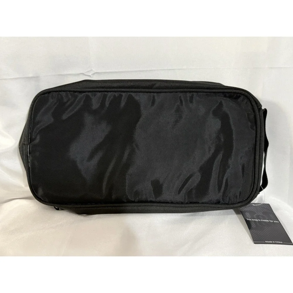 B&C Versatile Hanging Travel Organizer Bag Black Multi- Pockets